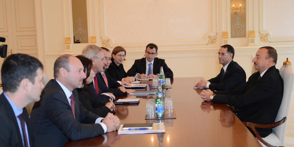 Ilham Aliyev received the Head of Polish Presidential Administration, and Foreign Ministers of Bulgaria and Sweden