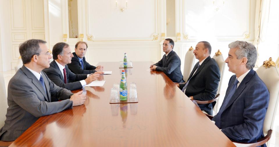 Ilham Aliyev received a delegation led by the co-chairman of the expert group on external relations of the European People’s Party, the former minister of foreign affairs of Italy