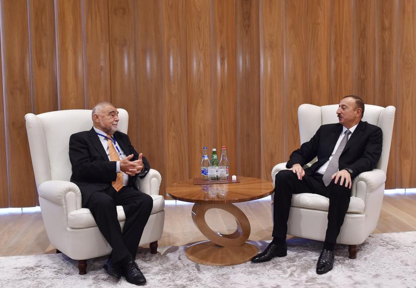 Ilham Aliyev received former President of Croatia Stjepan Mesic