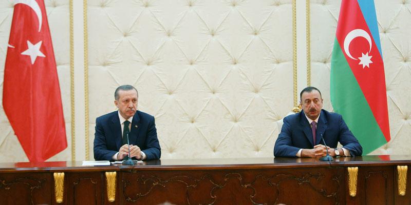 Azerbaijan President and Turkish Prime Minister held a press conference