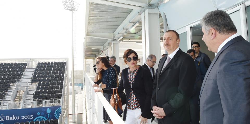 Ilham Aliyev attended the opening of the European Games Park
