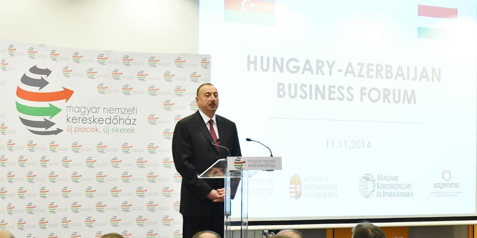 Working visit of Ilham Aliyev to Hungary