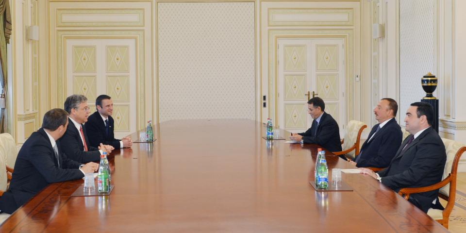 Ilham Aliyev received a delegation led by the Chairman of the Council of States of the Federal Assembly of the Swiss Confederation