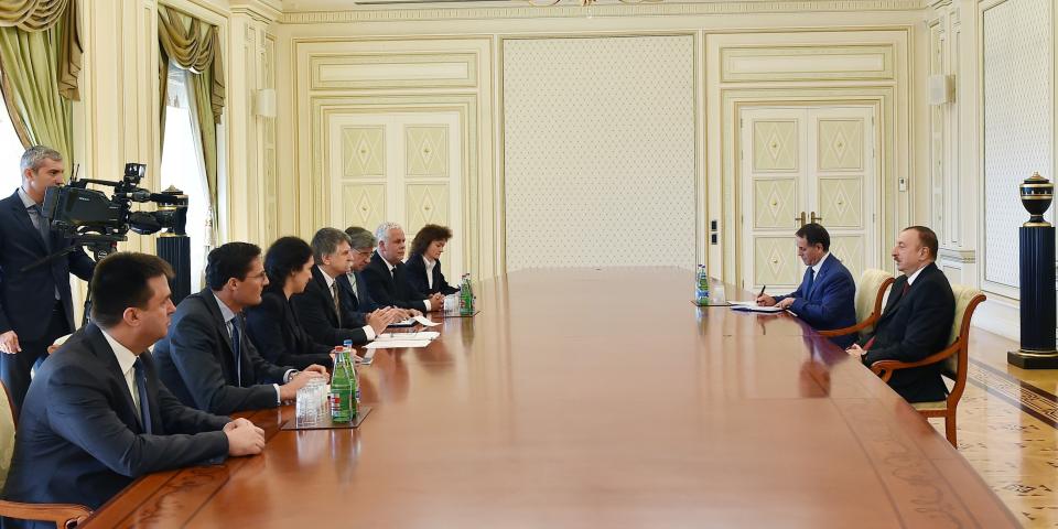 Ilham Aliyev received a delegation led by the Speaker of the National Assembly of Hungary