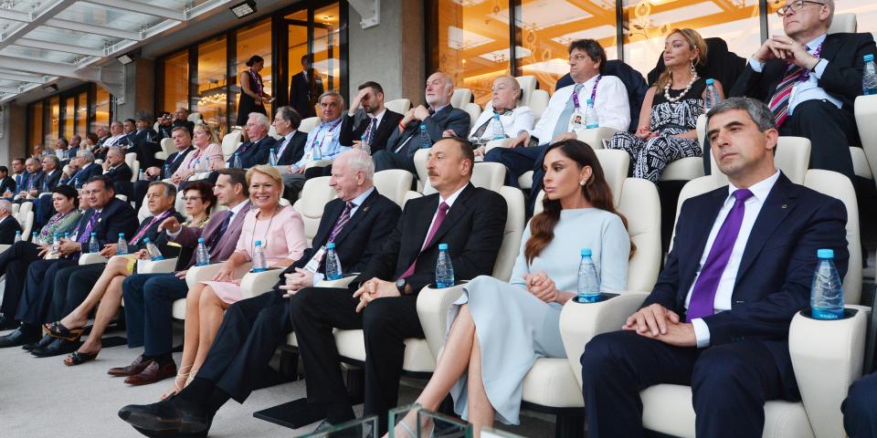 Ilham Aliyev attended the "Baku - 2015" First European Games Closing Ceremony