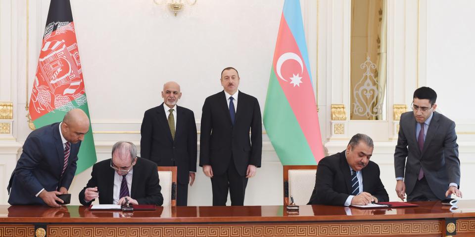 Azerbaijani-Afghan documents were signed