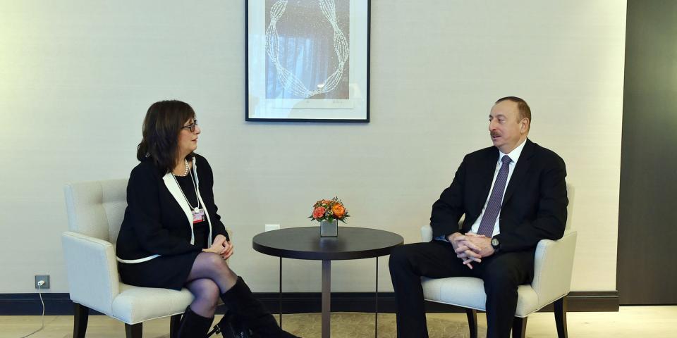 Ilham Aliyev met with Microsoft Corporate Vice President