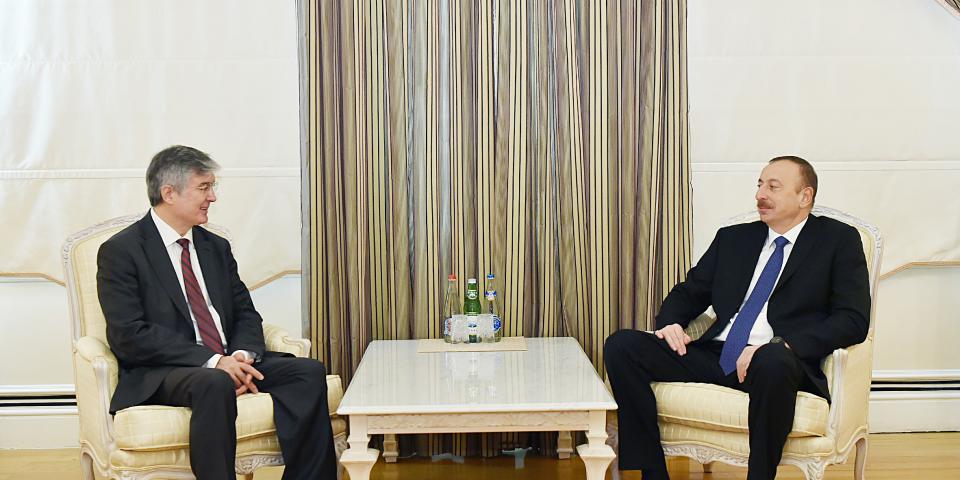 Ilham Aliyev received ECO Secretary General