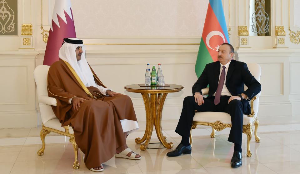 Azerbaijani President, Emir of Qatar had a one-on-one meeting