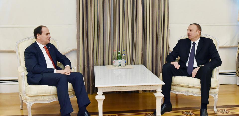 Ilham Aliyev met with Albanian President Bujar Nishani