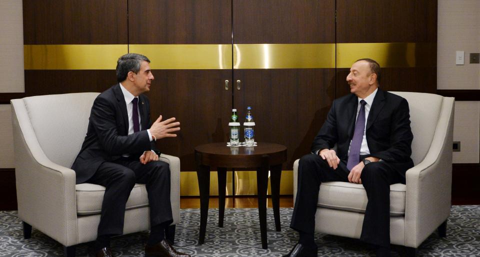 Ilham Aliyev met with Bulgarian President Rosen Plevneliev