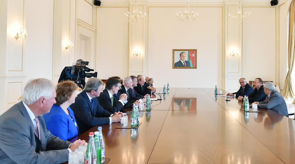 Ilham Aliyev received delegation led by chairman of BP Board