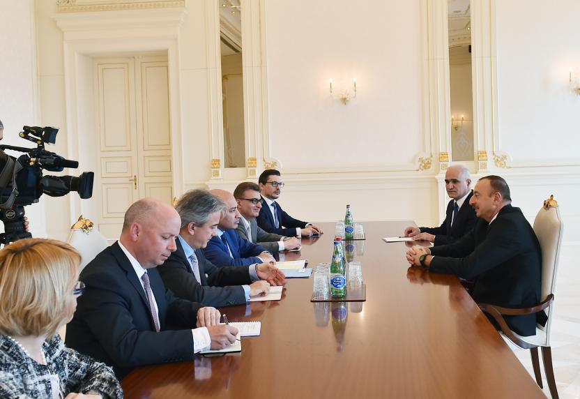 Ilham Aliyev received delegation led by President of European Bank for Reconstruction and Development