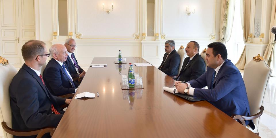 Ilham Aliyev received delegation of Swiss Confederation