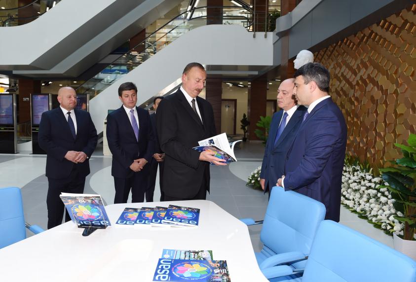 Ilham Aliyev attended opening of Qabala regional “ASAN xidmət” center