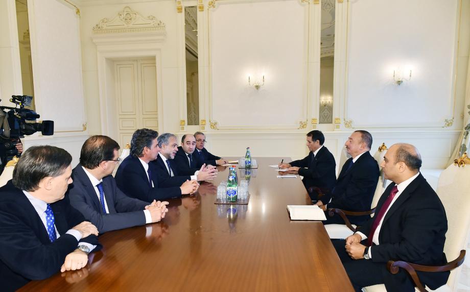 Ilham Aliyev received parliamentary delegation of Uruguay