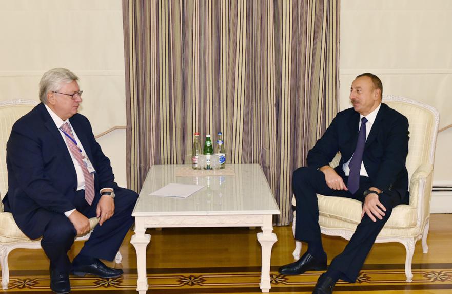 Ilham Aliyev received Rector of Moscow State Institute of International Relations