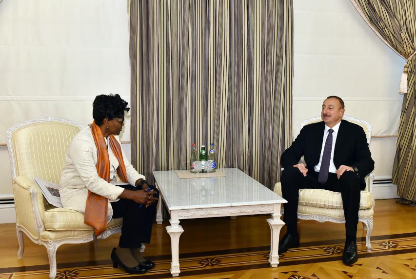 Ilham Aliyev received World Bank Regional Director for South Caucasus