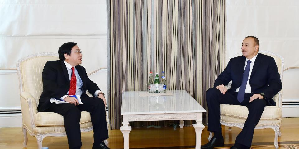 Ilham Aliyev received Vice-President of Asian Development Bank