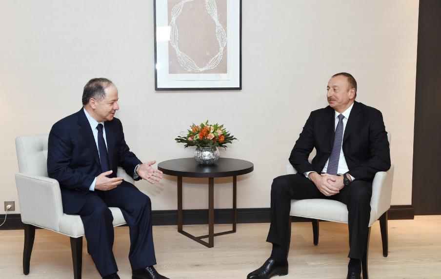 Ilham Aliyev met with head of Iraqi Kurdistan Regional Government