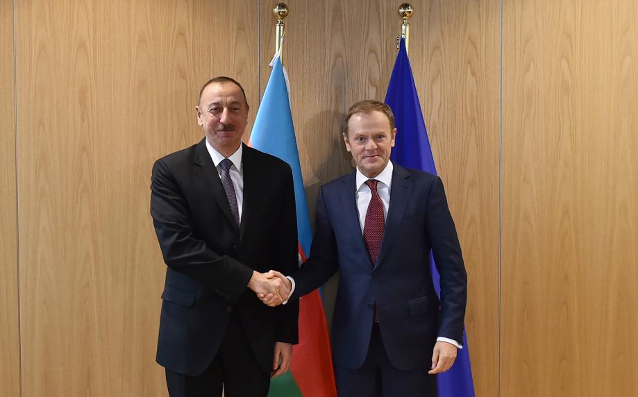 Visit of Ilham Aliyev to Belgium