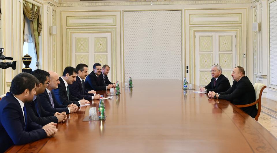 Ilham Aliyev received delegation led by Turkish minister of food, agriculture and livestock