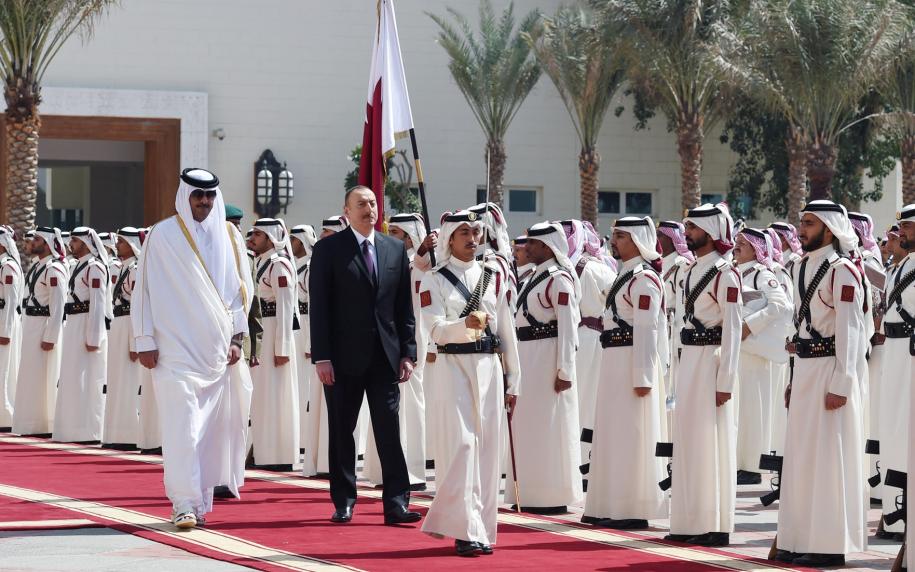 Официальный визит Ильхама Алиева в Катар