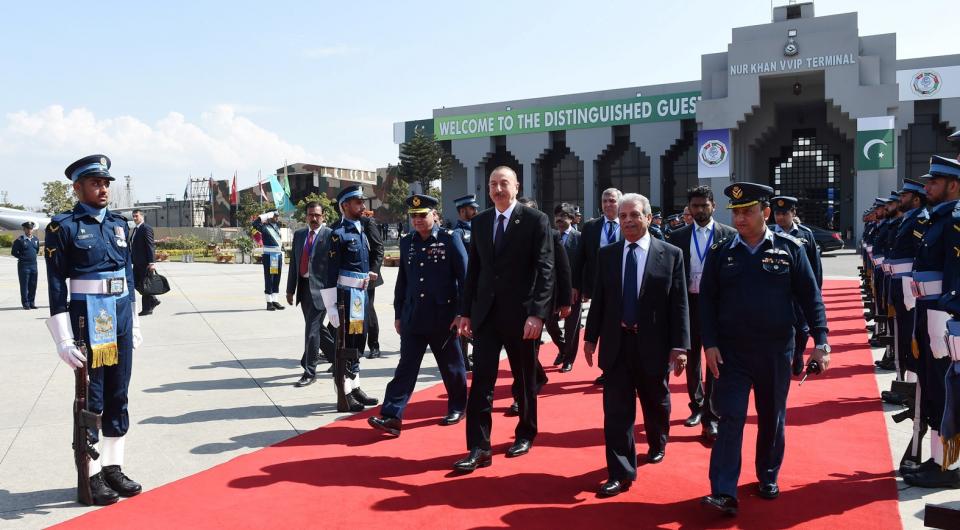 Ilham Aliyev ended Pakistan visit