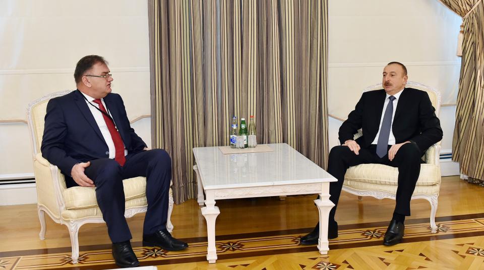 Ilham Aliyev received Chairman of Presidency of Bosnia and Herzegovina Mladen Ivanic