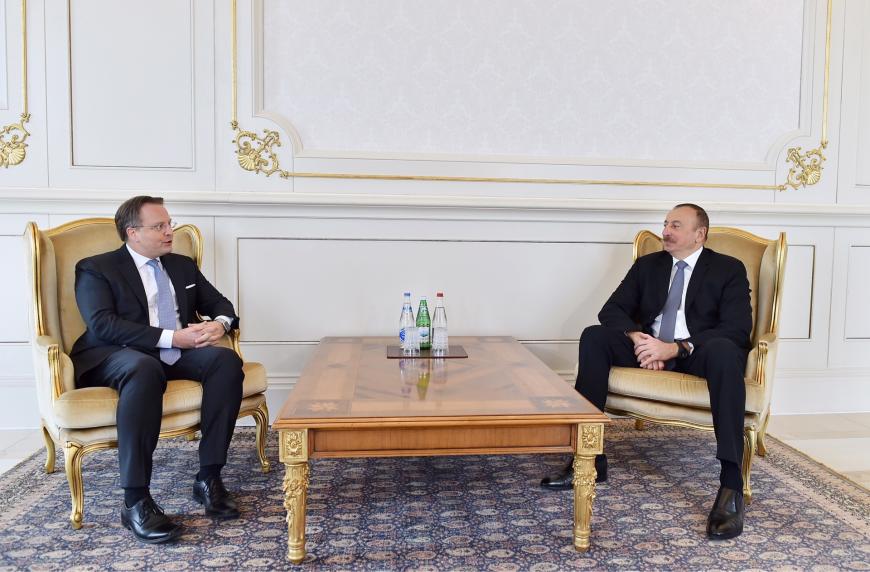 Ilham Aliyev received credentials of incoming Danish Ambassador