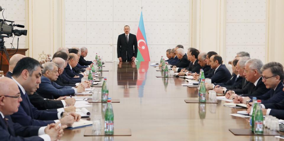 Ilham Aliyev chaired Cabinet meeting on results of first quarter of 2017 and future tasks