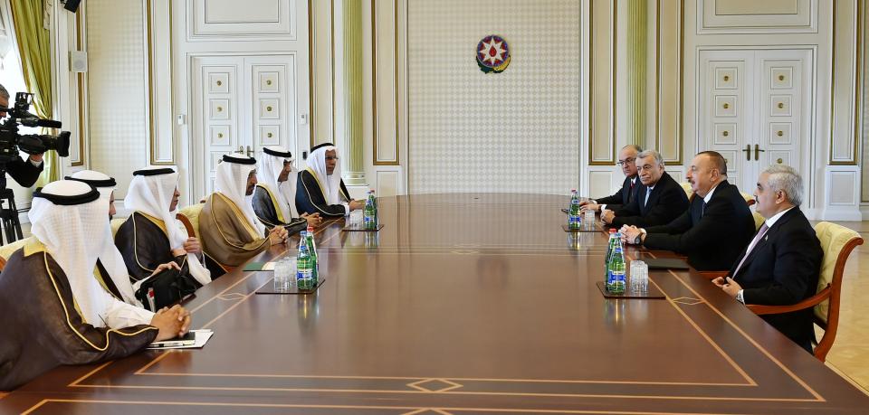 Ilham Aliyev received delegation led by Saudi Arabian Minister of Energy, Industry and Mineral Resources