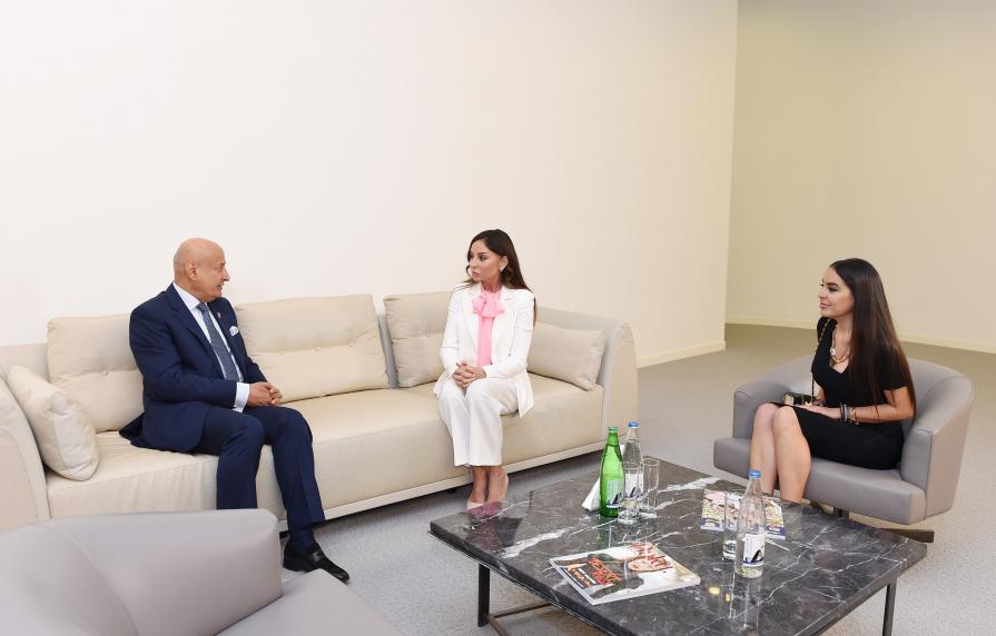 First Vice-President Mehriban Aliyeva met with ISESCO Director General