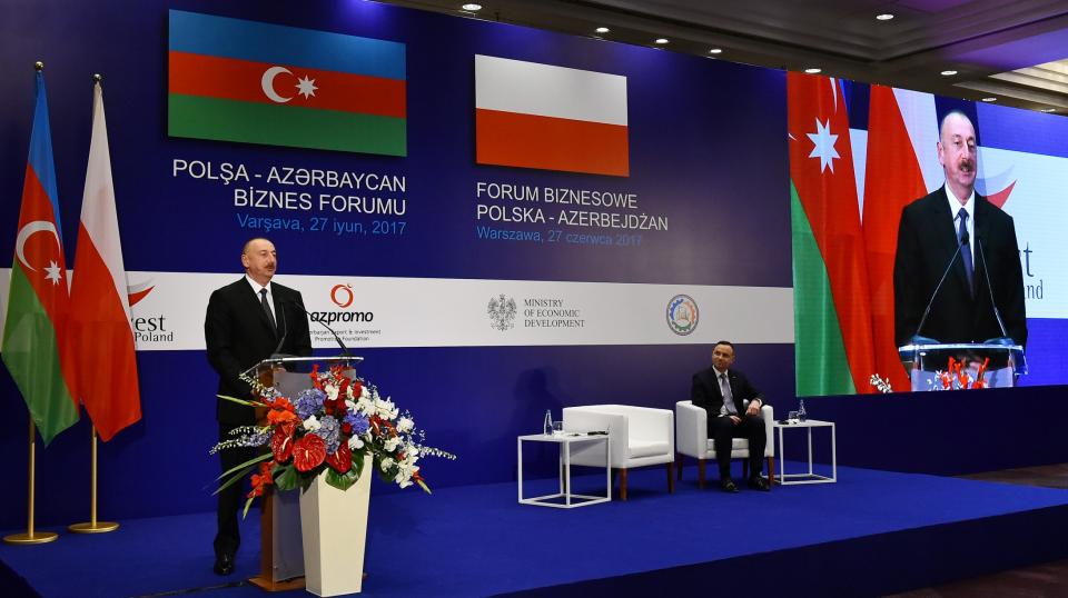 Official visit of Ilham Aliyev to Poland