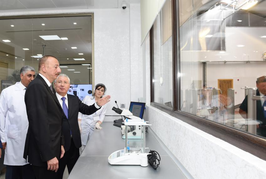 Ilham Aliyev inaugurated Republican Artificial Insemination Center in Goygol