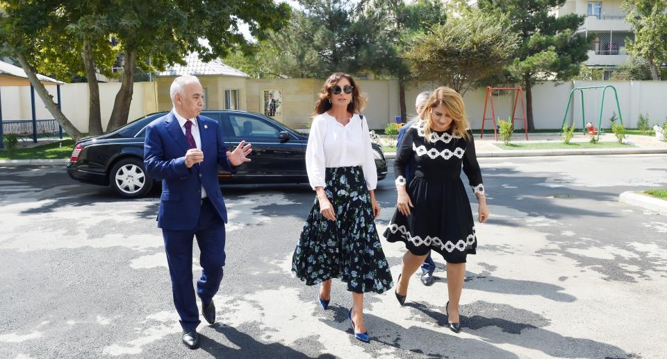 First Vice-President Mehriban Aliyeva viewed newly-renovated orphanage-kindergarten No105