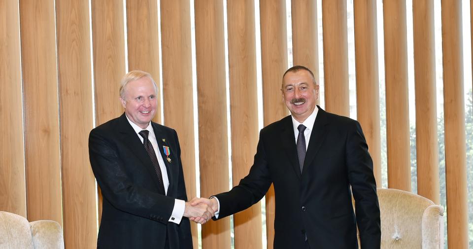 Ilham Aliyev met with BP CEO