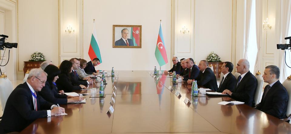 Presidents of Azerbaijan and Bulgaria met in expanded format