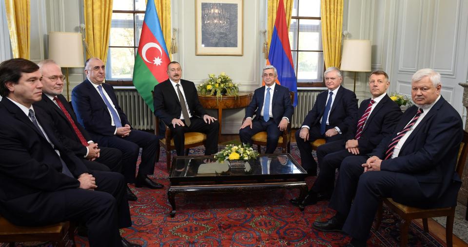 Meeting of presidents of Azerbaijan and Armenia held in Geneva