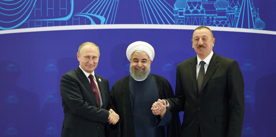 Working visit of Ilham Aliyev to Iran