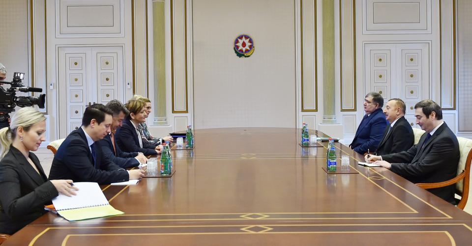 Ilham Aliyev received delegation led by Croatian deputy prime minister