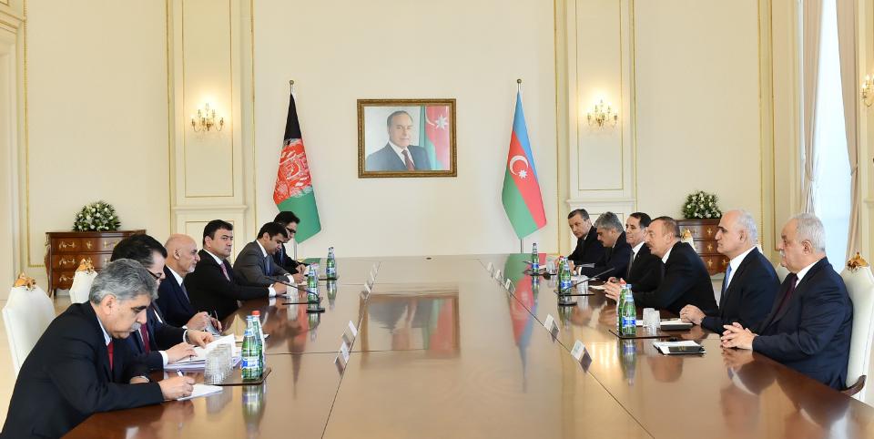 Azerbaijani and Afghan presidents held expanded meeting