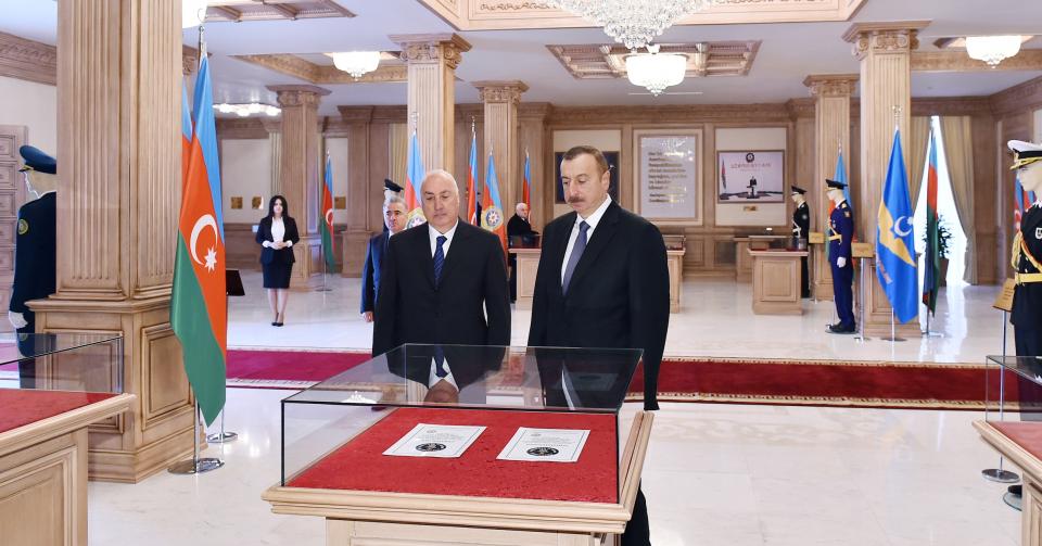 Ilham Aliyev inaugurated Flag Museum in Sumgayit