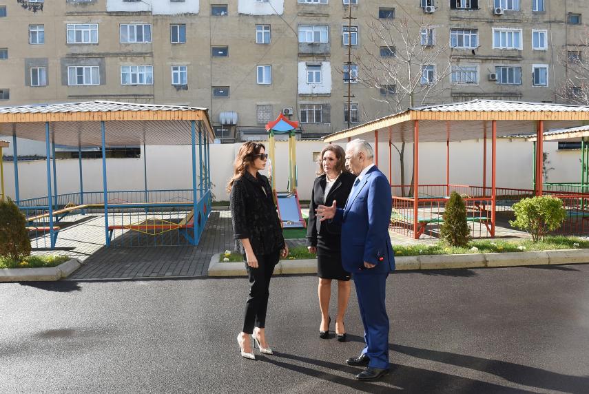 First Vice-President Mehriban Aliyeva attended opening of “Inci” orphanage-kindergarten in Mardakan