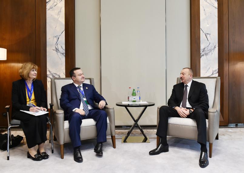 Ilham Aliyev received delegation led by Serbia`s first deputy prime minister and foreign minister