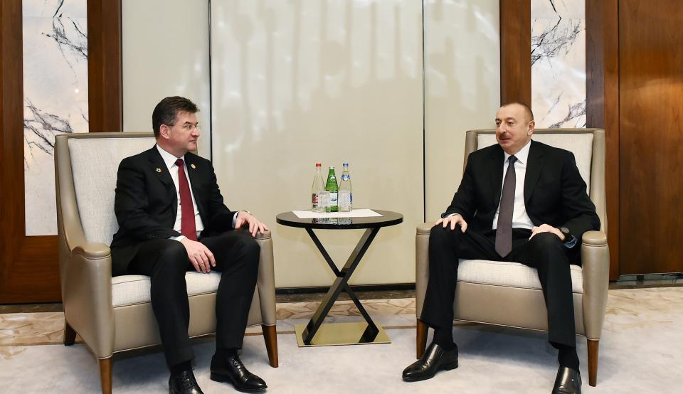 Ilham Aliyev received President of 72nd session of UN General Assembly