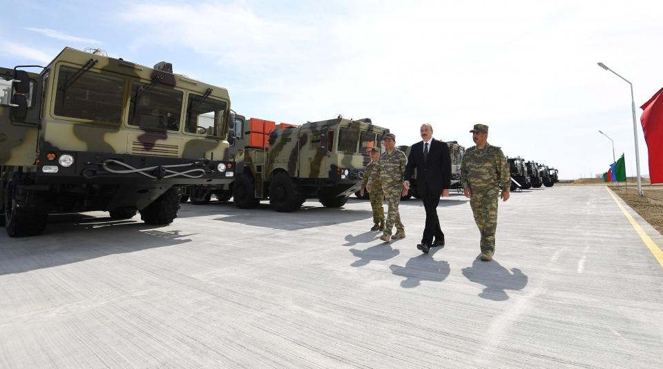 Ilham Aliyev inaugurated Defense Ministry’s military unit