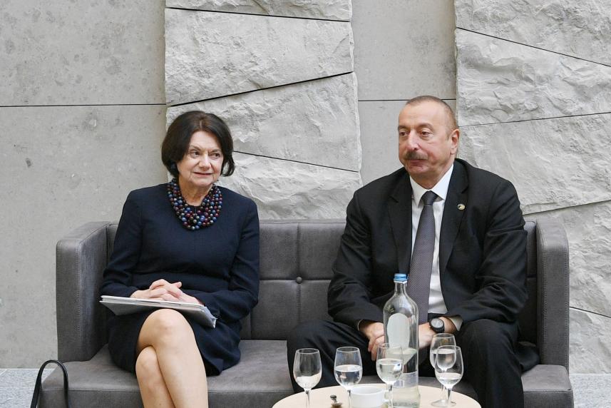 Ilham Aliyev met with UN Under-Secretary-General for Political Affairs in Brussels