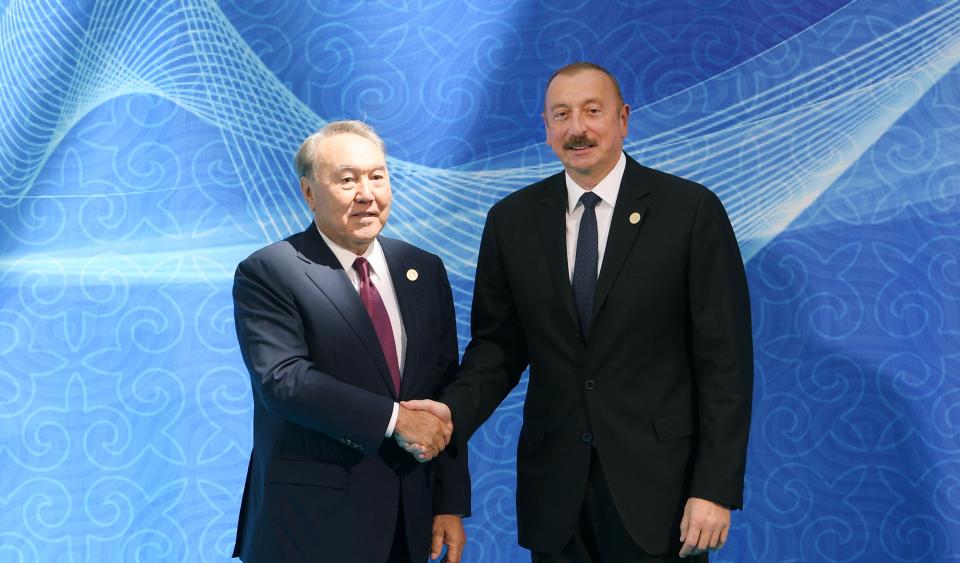 Визит Ильхама Алиева в Казахстан