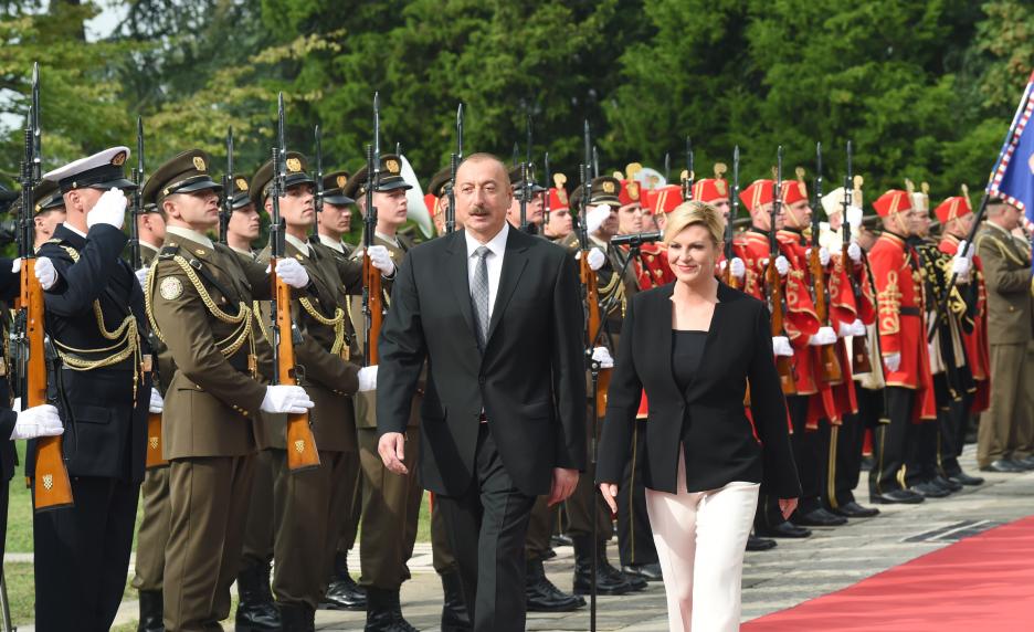 Official visit of Ilham Aliyev to Croatia